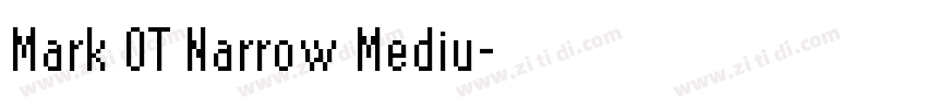 Mark OT Narrow Mediu字体转换